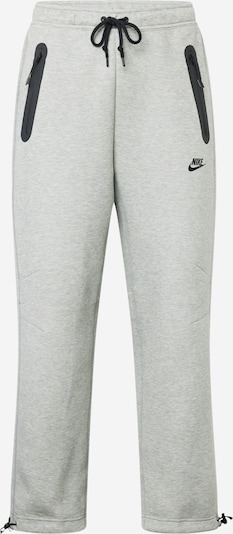 Nike Sportswear Pantalon 'TECH FLEECE' en gris chiné / noir, Vue avec produit