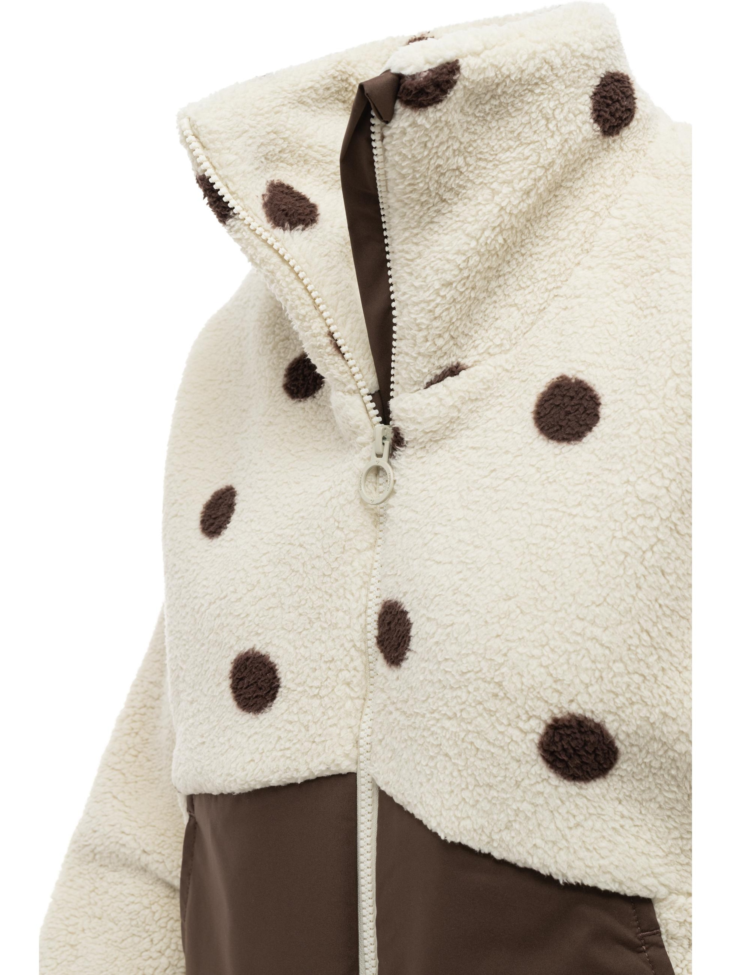 Ragwear Fleece jas 'Madaras' in Beige
