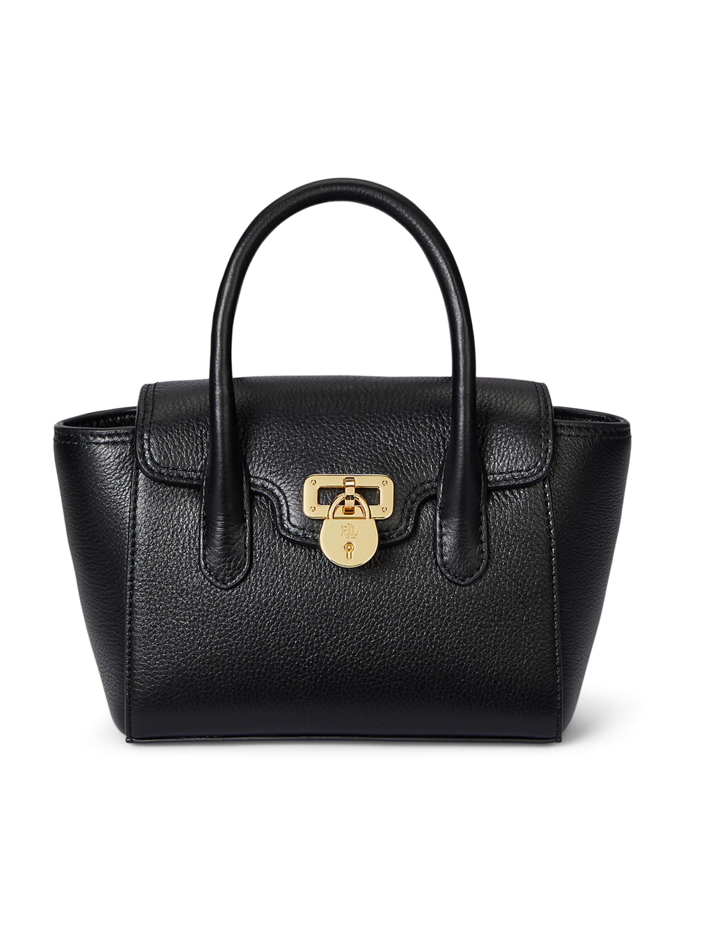 Sacs à main Lauren Ralph Lauren en noir : devant