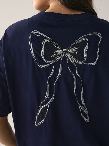 Next T-Shirt in Blau