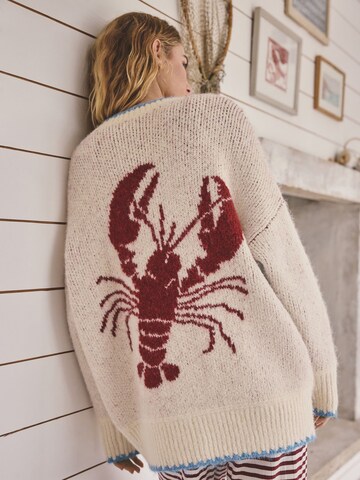 Cardigan 'Lobster' Next en beige