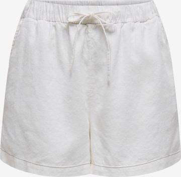 Pantalon 'ONLCARO' ONLY en blanc : devant