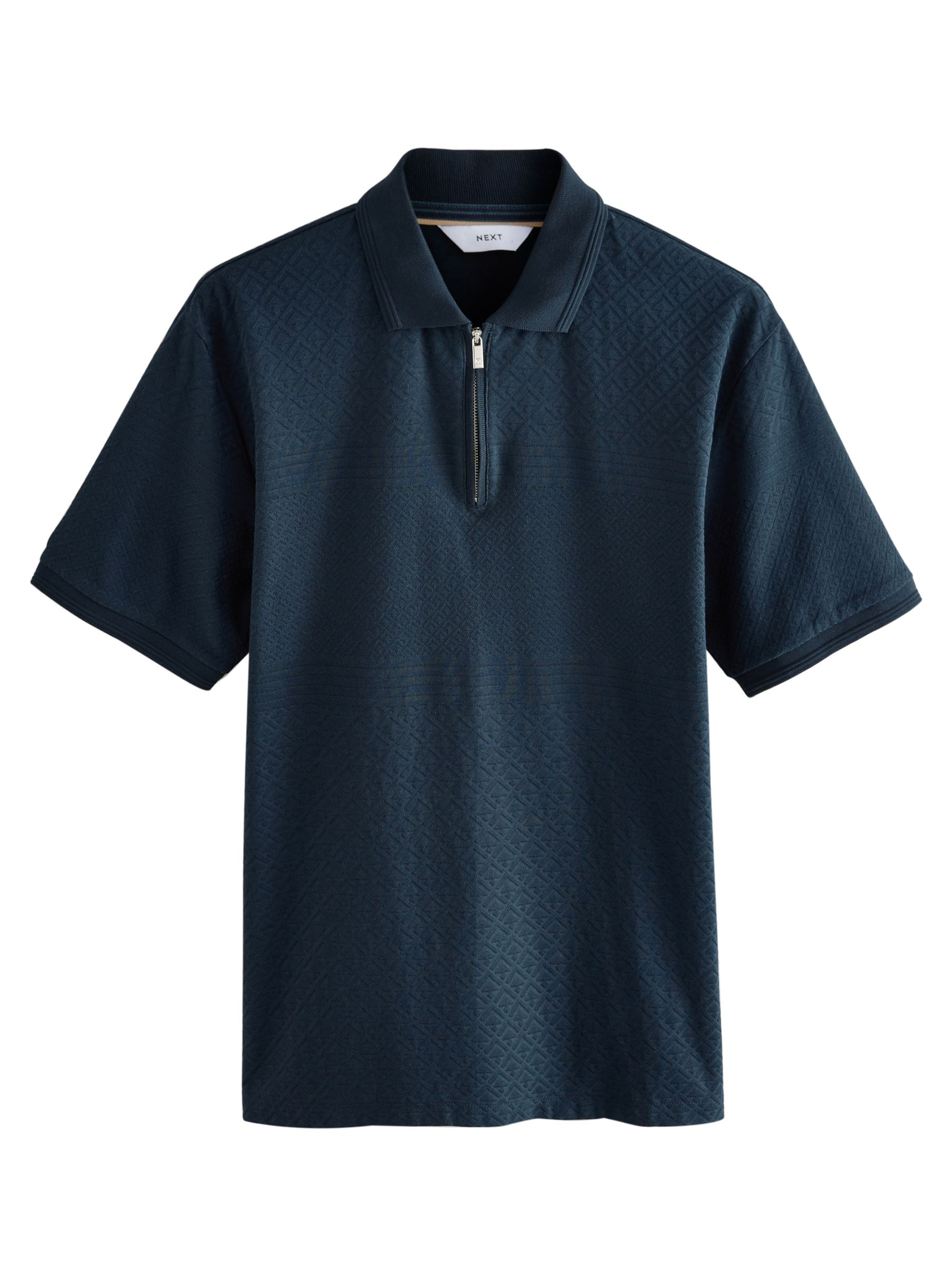 Next T-Shirt en pétrole, Vue avec produit