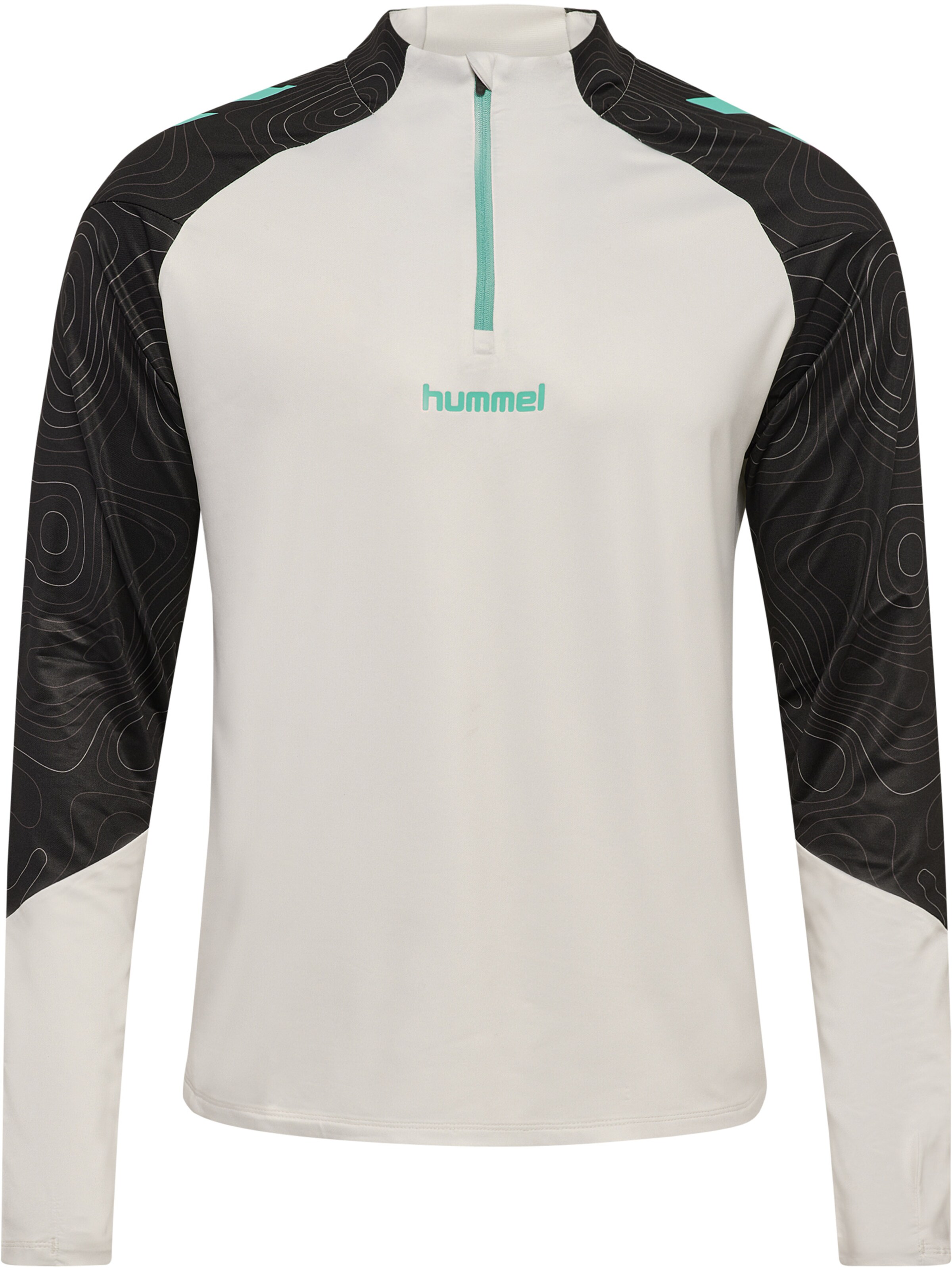 Hummel Sports sweatshirt in Grey: front