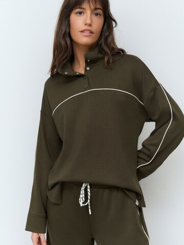 Next - Sudadera en verde