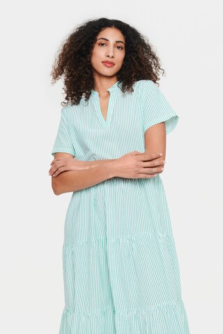 Robe 'Elmiko' SAINT TROPEZ en vert : devant