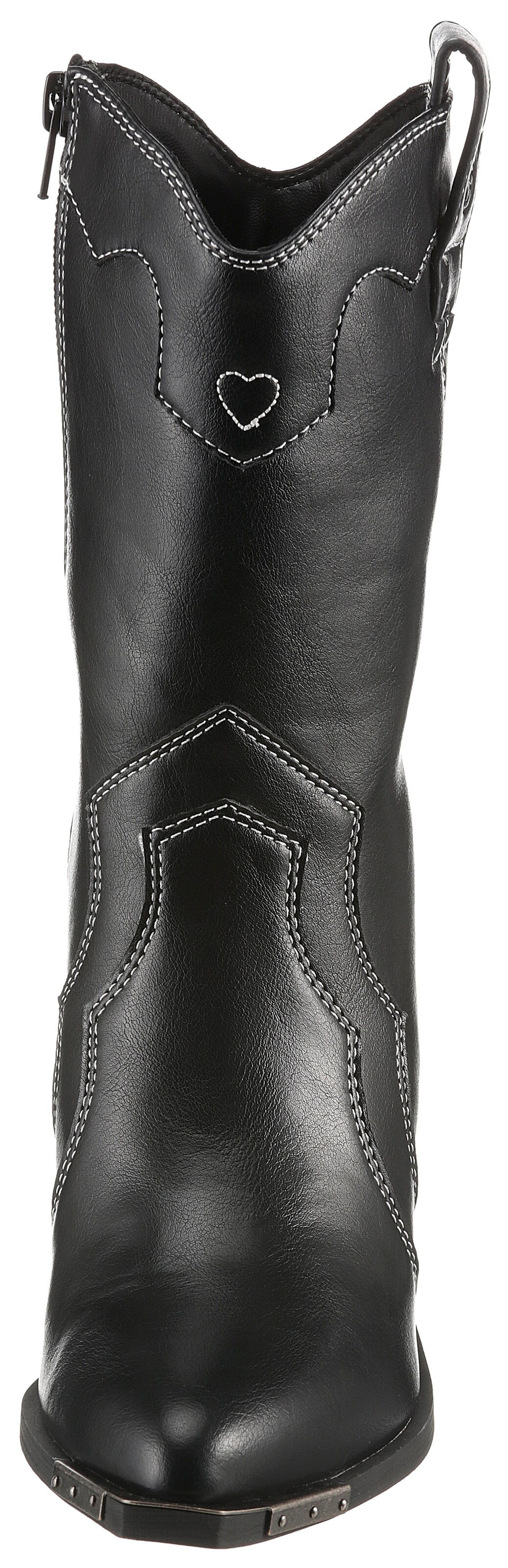 Bottes de cowboy BUFFALO en noir