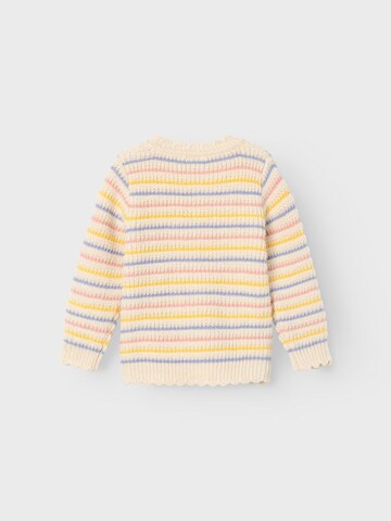 NAME IT - Pullover 'BARILLE' em bege