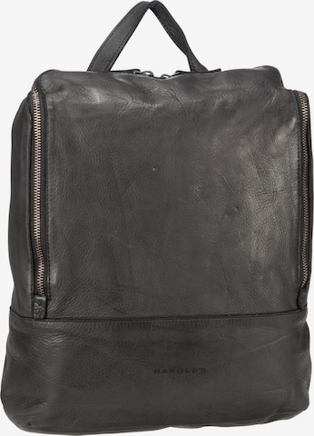 Harold's Backpack in Black: front