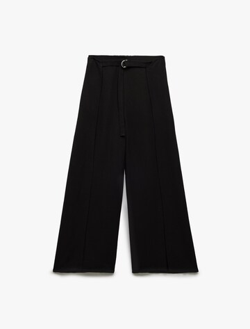 Koton Wide leg Pants in Black: front