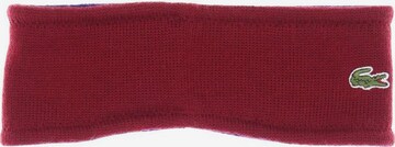 LACOSTE Hut oder Mütze One Size in Rot: predná strana