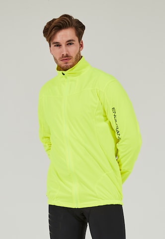 ENDURANCE Training Jacket 'Cluson' in Green: front