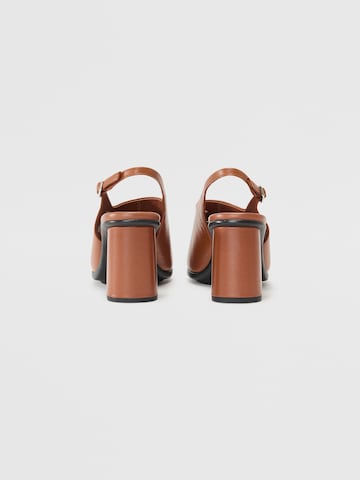 ECCO Sandály 'ALBA' – hnědá