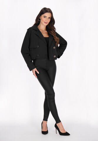 faina Between-season jacket in Black