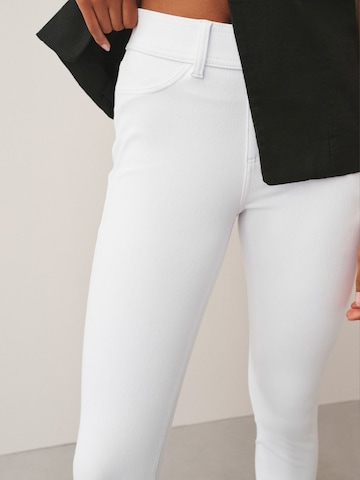 Skinny Leggings di Next in bianco