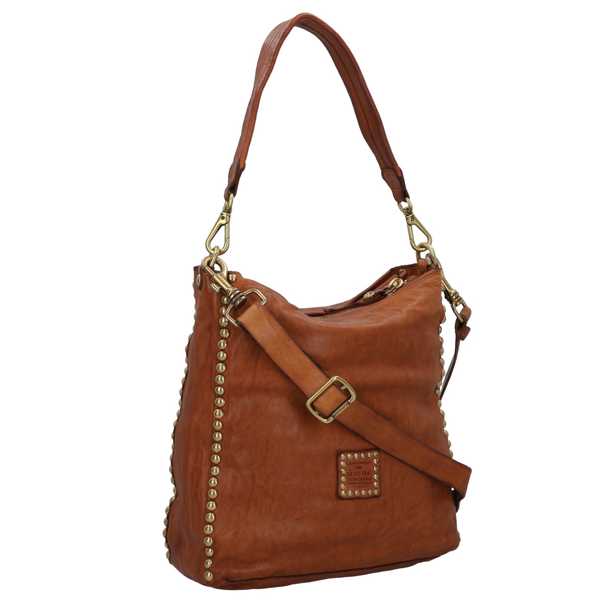 Sac bandoulière 'Lisa' Campomaggi en marron