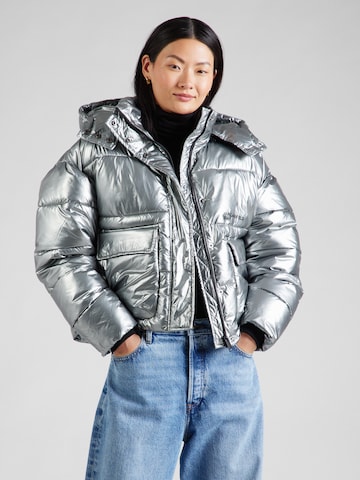Giacca invernale di KARL LAGERFELD JEANS in grigio: frontale
