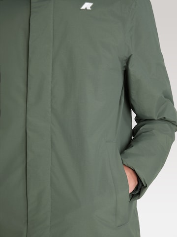 Giacca invernale 'THOMAS WARM OTTOMAN' di K-Way in verde