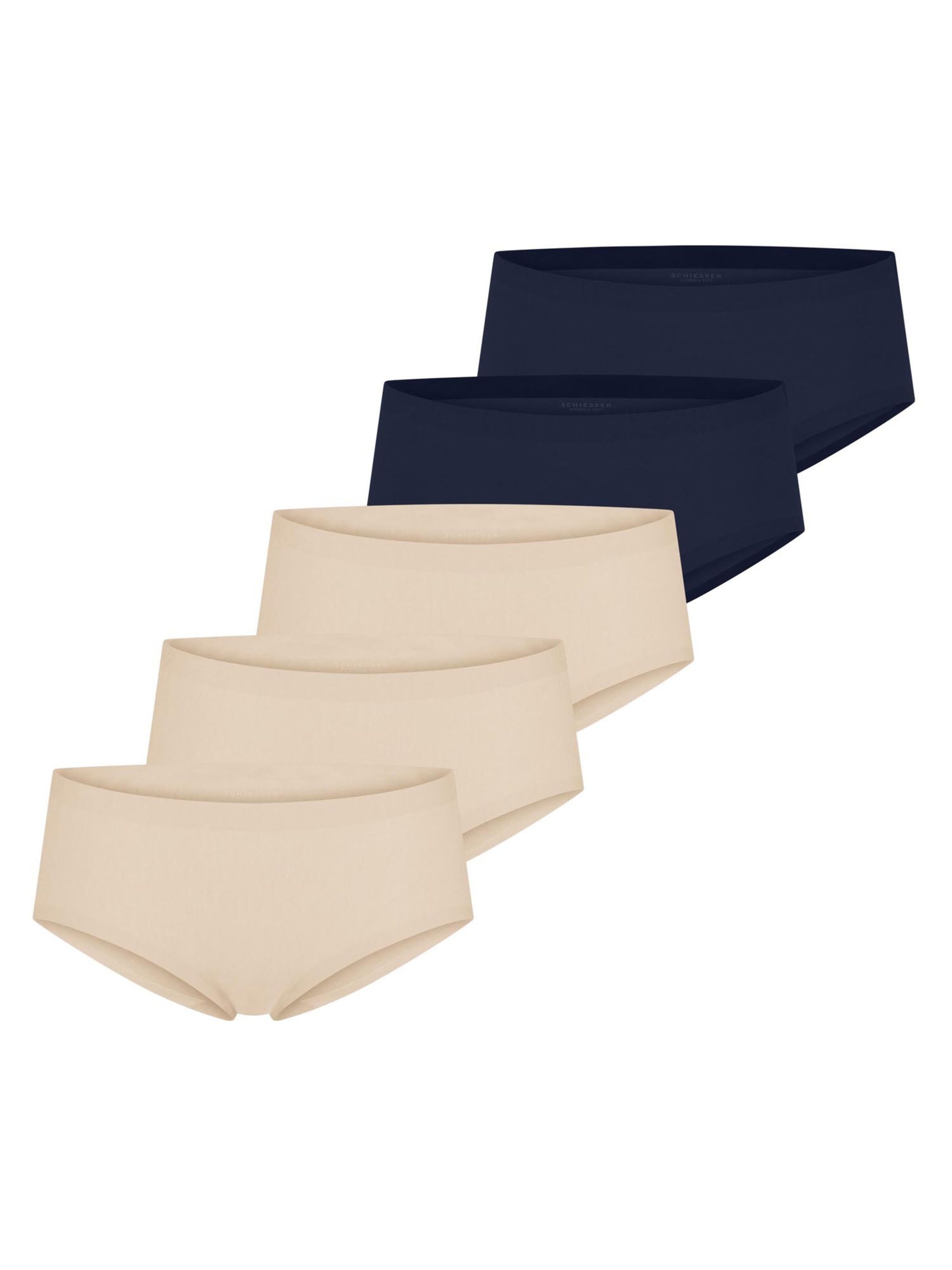 SCHIESSER Panty 'Invisible Cotton' in Blue: front