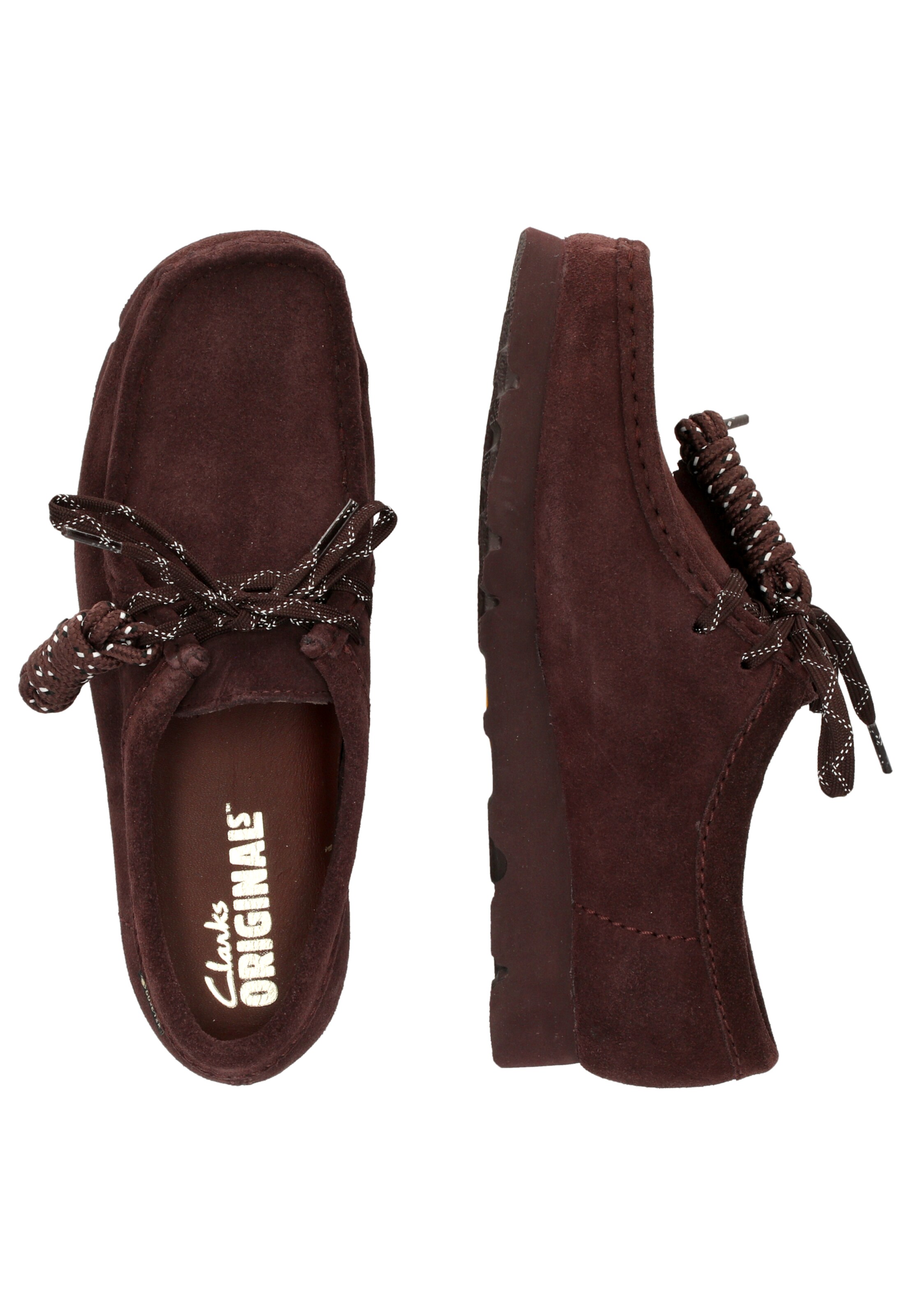 CLARKS Mokassins Wallabee Gore-Tex in Braun