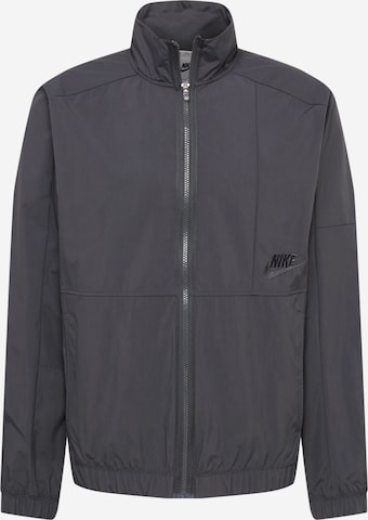 Nike Sportswear Övergångsjacka i grå: framsida