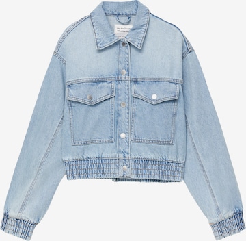 Pull&Bear Between-season jacket in Blue: front