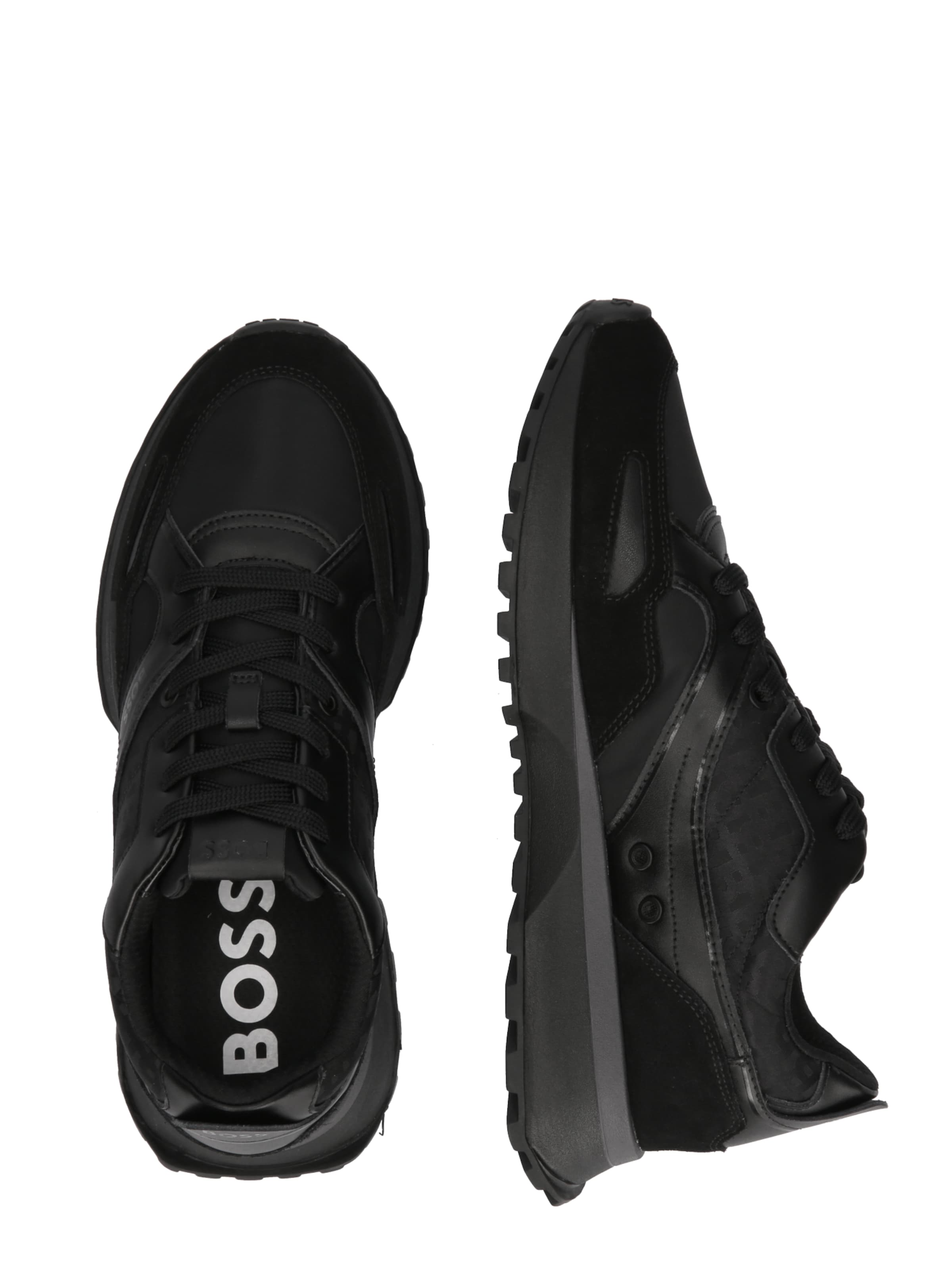 Sneaker low 'Jonah' de la BOSS pe negru