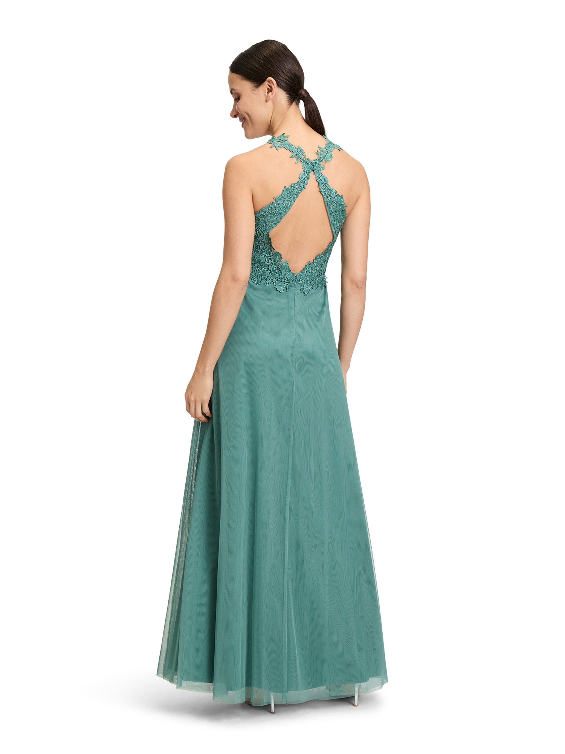 Robe de soirée Vera Mont en vert