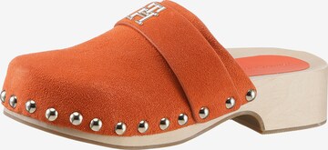 TOMMY HILFIGER Clogs in Orange: front