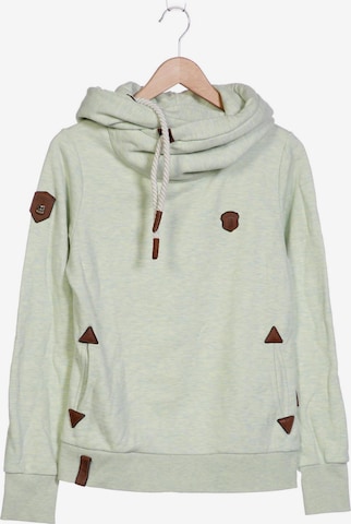 naketano Sweatshirt & Zip-Up Hoodie in L in Green: front