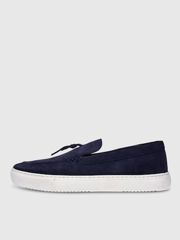 Gordon & Bros Hausschuh 'London'‌‌‌‌ in Blau: Vorderseite