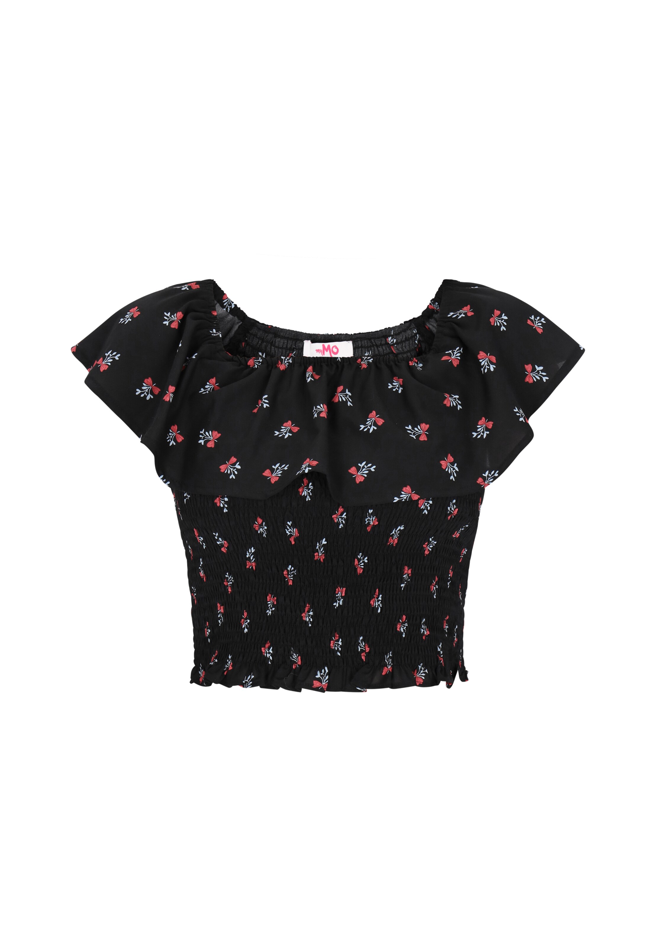 MYMO Top 'Young Fashion' in Zwart: voorkant