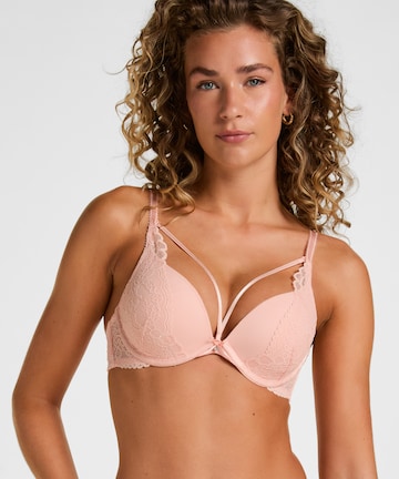 Hunkemöller Push-up BH 'Isadora' in Roze: voorkant
