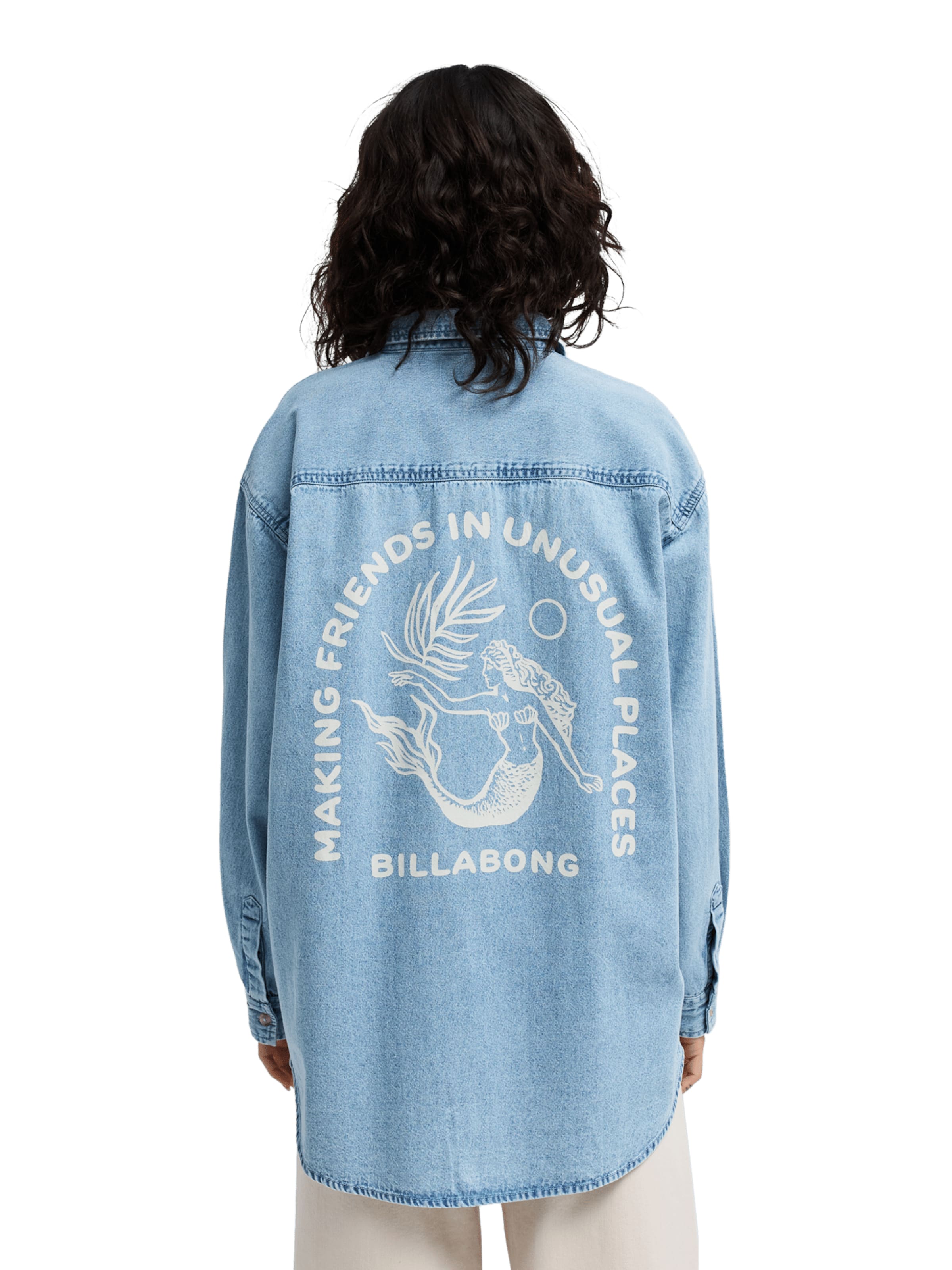 BILLABONG Blouse 'Down The Coast' in Blue