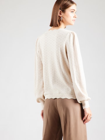VILA Sweater 'VIEMI' in Beige