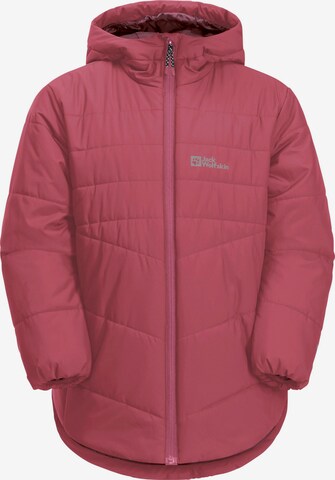 JACK WOLFSKIN Coat 'SOLYD INS' in Red: front