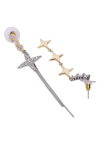 AVANT-GARDE PARIS - Pendientes 'Edytaia' en plata