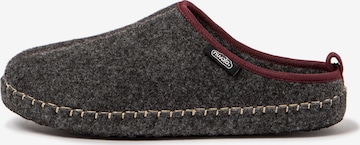 Nuvola. Hausschuh 'New Rim' in Grau: Vorderseite