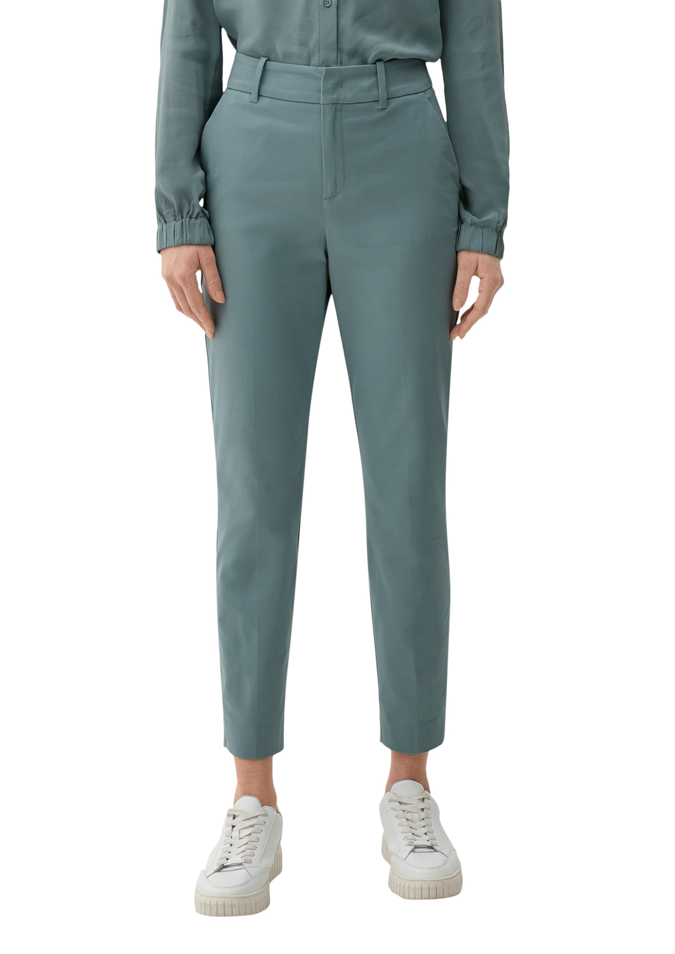 Effilé Pantalon chino s.Oliver en bleu