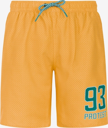 PROTEST Board Shorts 'PRTDacey JR' in Yellow: front