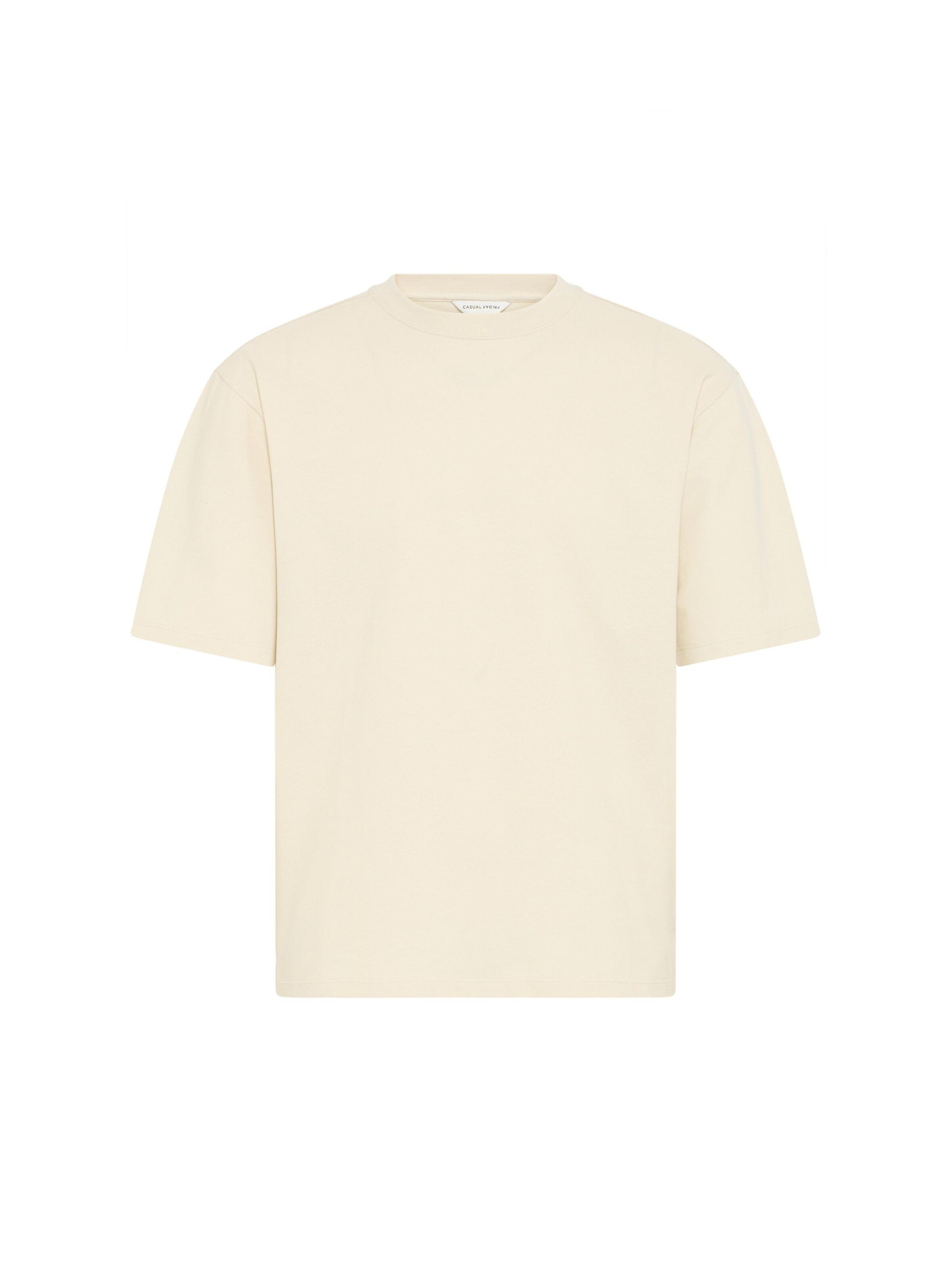Casual Friday Shirt ' CFForrie ' in Beige: voorkant