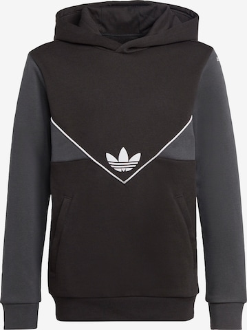 ADIDAS ORIGINALS Sweatshirt 'Adicolor' in Black: front