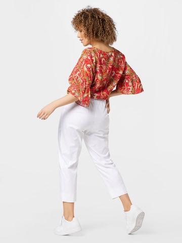 Coupe slim Pantalon 'RODI' Persona by Marina Rinaldi en blanc