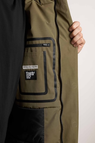 khujo Wintermantel 'Hilo' in Grün