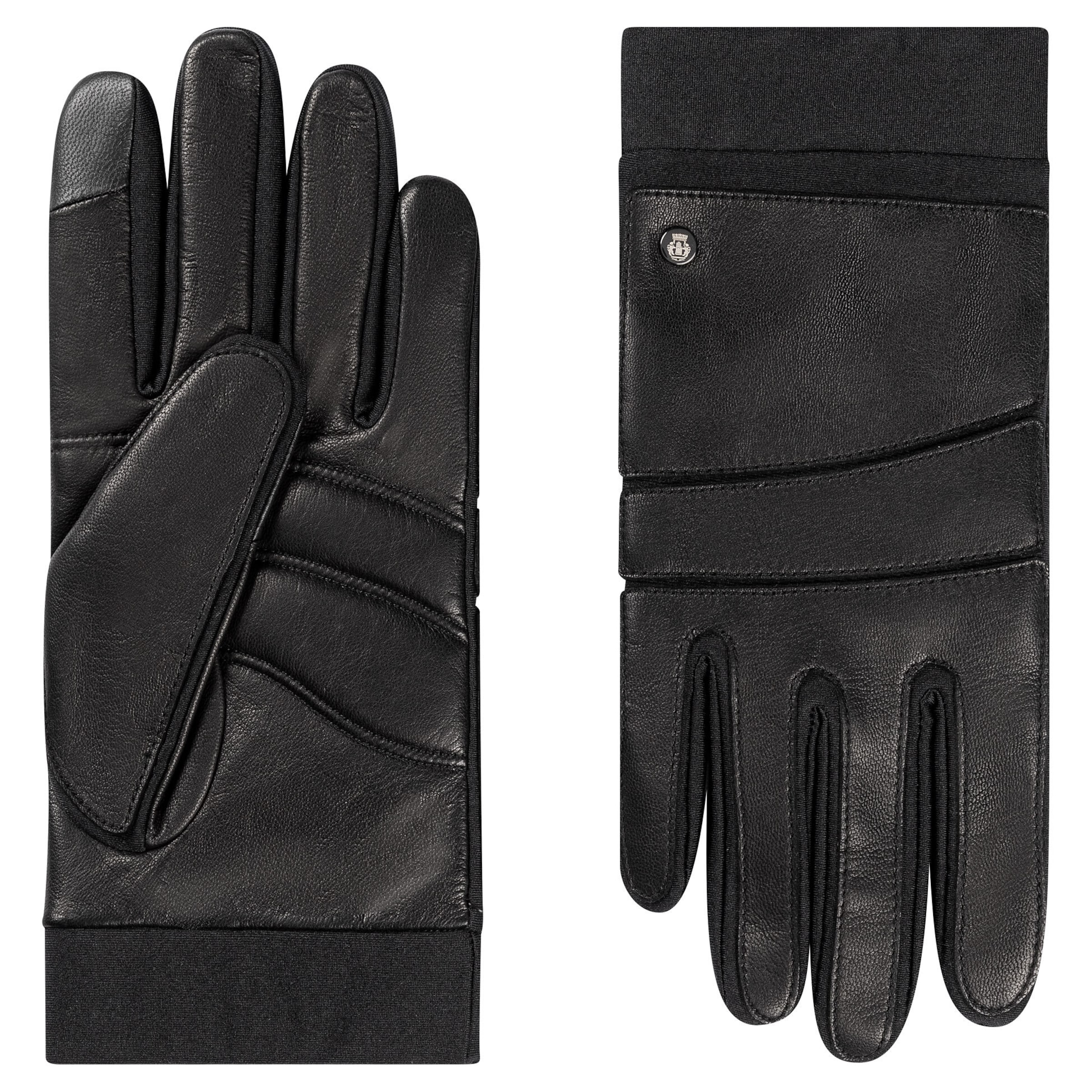 Roeckl Vingerhandschoenen 'DUNBAR TOUCH' in de kleur Zwart, Productweergave
