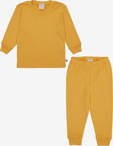 loud + proud Pajamas in Yellow: front