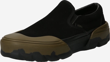 VANS - Zapatillas sin cordones en negro: frente