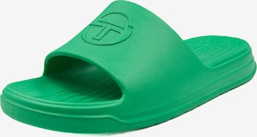 Sergio Tacchini Beach & Pool Shoes ' CUP SLIDE ' in Green: front