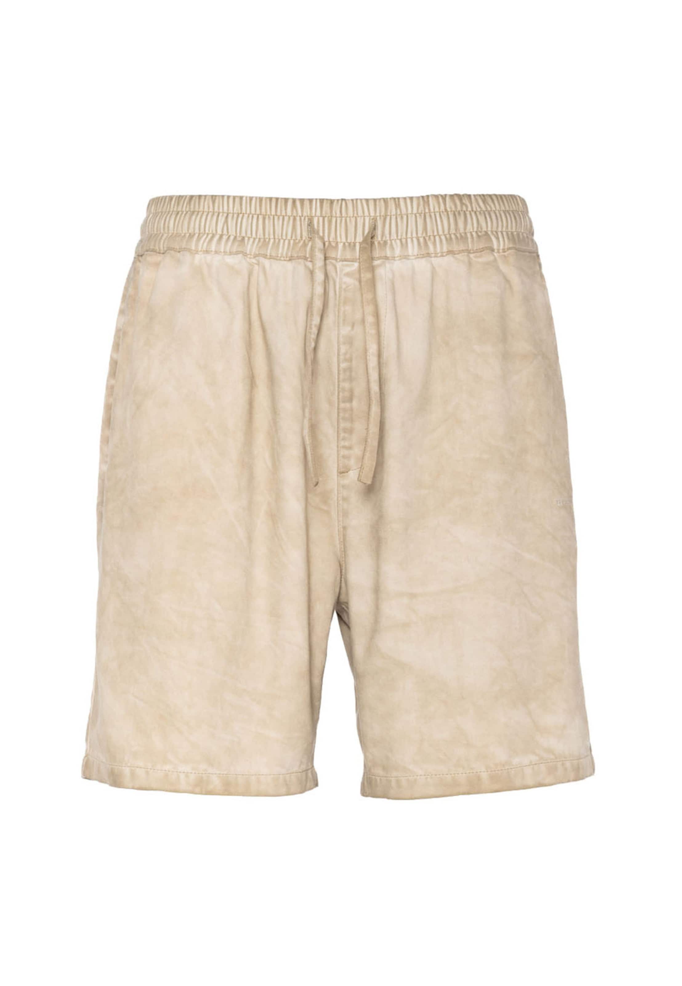 Elias Rumelis Loosefit Broek 'Suttner' in Beige: voorkant