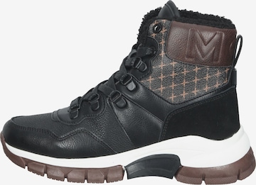 MEXX Lace-Up Ankle Boots in Black